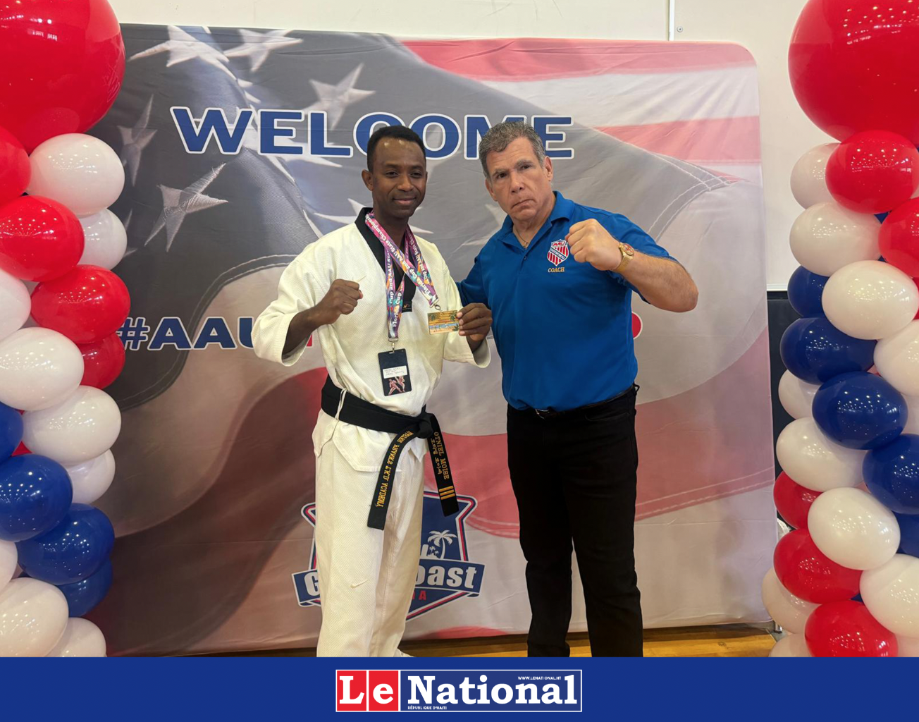 En remportant la médaille d’or, le taekwondoïste Otniel Moïse se qualifie pour le Championnat national de taekwondo des États-Unis ! 